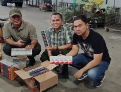 Satpol PP Kawarang Temukan Ratusan Ribu Batang Rokok Ilegal Saat Gelar Operasi