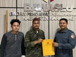 Aktivis Santri Karawang Laporkan Dugaan Kampanye Timses 01 di Masa Tenang ke Bawaslu