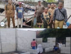 Respon Cepat Pemkab Karawang Bangun Rumah Roboh Akibat Hujan di Rengasdengklok