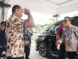 Disambut Sekda Karawang, Wamen Ketenagakerjaan Hadiri Sosialisasi Magang ke Jepang