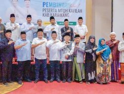 Wabup Karawang Beri Motivasi 58 Kafilah Akan Ikut Lomba MTQH Tingkat Provinsi Jabar!