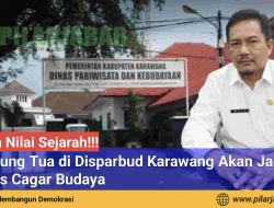 Punya Nilai Sejarah, Gedung Tua di Disparbud Karawang Akan Ditetapkan Jadi Cagar Budaya!