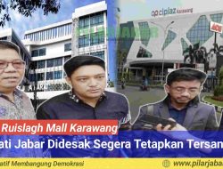 Kasus Ruislagh Mall Karawang, Kejati Jabar Didesak Segera Tetapkan Tersangka