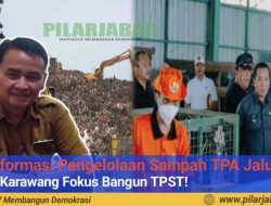 Transformasi Pengelolaan Sampah di TPA Jalupang, DLHK Karawang Fokus Bangun TPST!
