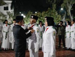 Bupati Aep Kukuhkan 50 Paskibraka Pengibar Bendera Merah Putih Peringatan HUT RI ke-80 di Karawang!