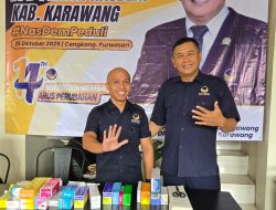 Peringati HUT Partainya ke – 14, Ketua Fraksi NasDem DPRD Karawang Gelar Cek Kesehatan Gratis!