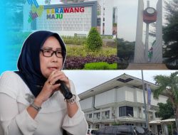 LSM Nyi Ronggeng Soroti Plafon Bolong Gedung Bagian Umum Karawang : Jangan Nodai Visi – Misi ‘Karawang Maju’