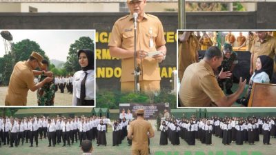 290 CPNS Karawang Masuk Barak Militer Ikuti Pembinaan, Sekda Aang Tekankan Komitmen Peserta Orientasi!