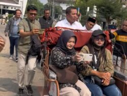 Bupati Aep Jajal Becak Listrik Pemberian Presiden Prabowo Sebelum Dibagikan Ke Penerima
