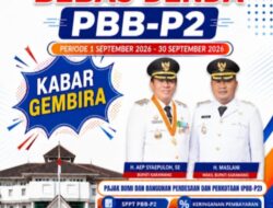 Kado HUT Karawang Ke-393 Untuk WP, Bapenda Beri Diskon Bayar PBB Hingga 80 Persen