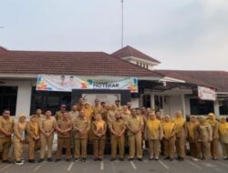 Pisah Sambut Dua Kabid Disparpora Karawang, Kadis Tekankan Sinergitas Dan Peningkatan Kinerja